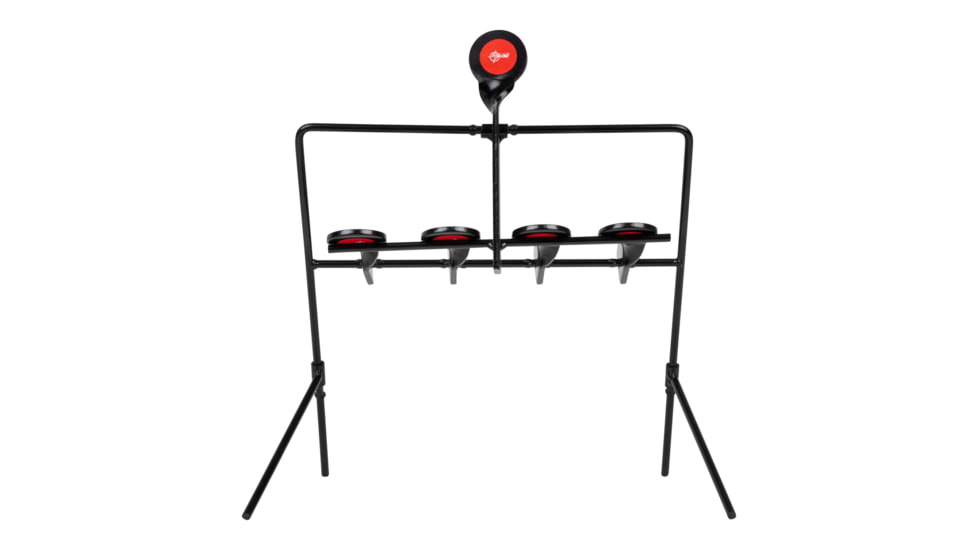 EZ-Aim Metal Resetting Target Set For Plinking, Black, 15285