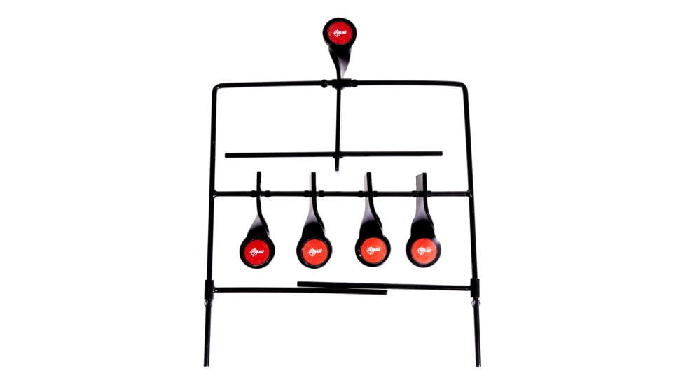 EZ-Aim Metal Resetting Target Set For Plinking, Black, 15285