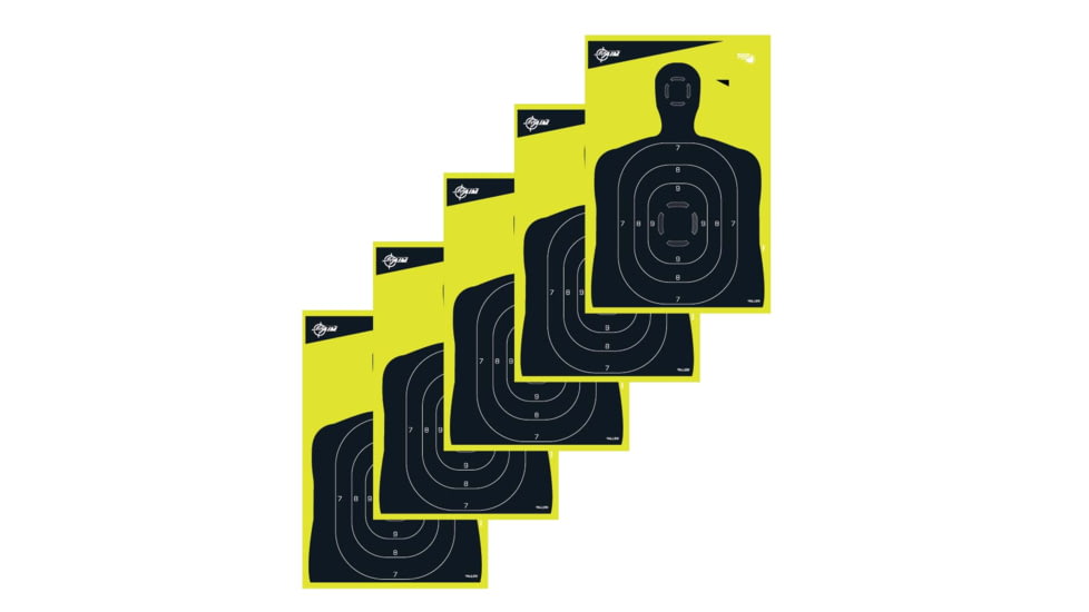EZ-Aim Non-Adhesive Splash Silhouette Target, Green, 12X18, 15330