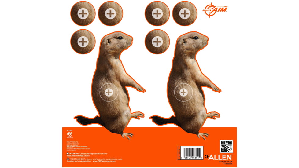 EZ-Aim Prairie Dog Target, 8X8, 15210