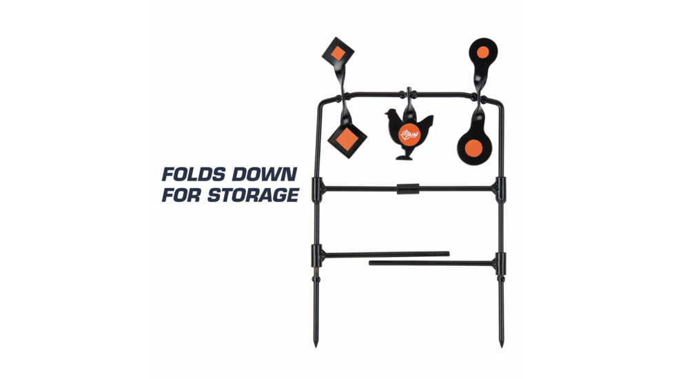 EZ-Aim Rimfire &amp; Airgun Target Kit, Black/Red, 15665