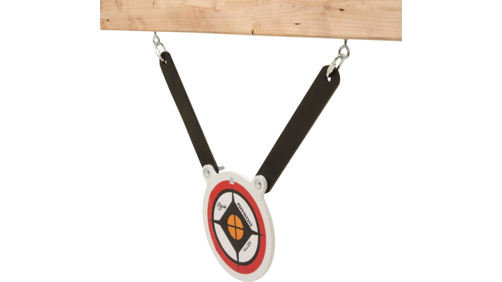 EZ-Aim Rubber Strap Gong Target Hanging Kit, Black, 8 in, 15247
