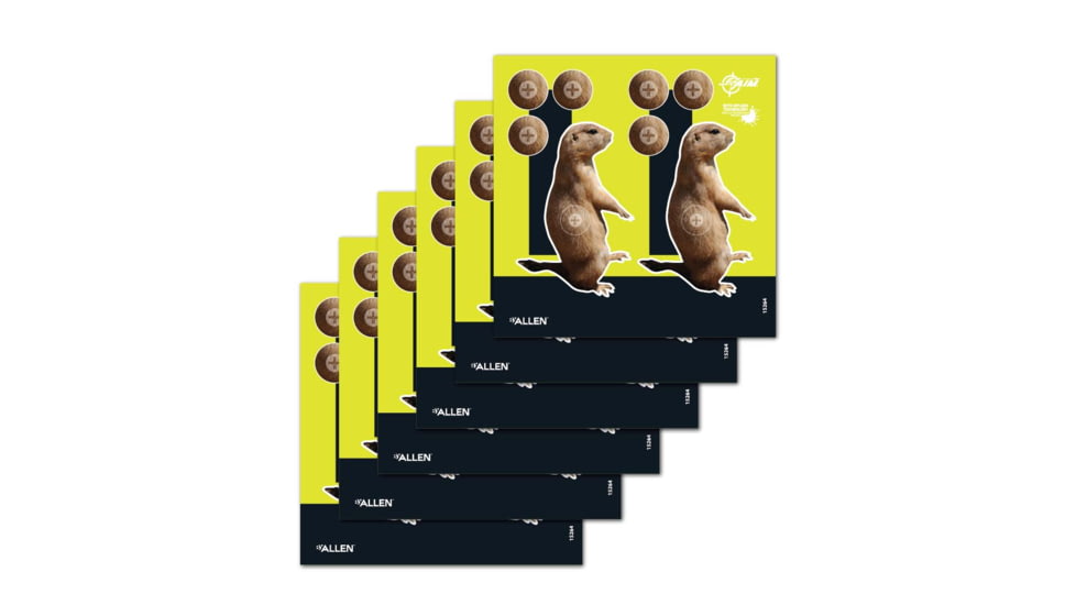 EZ-Aim Splash Non-Adhesive Prairie Dog Target, Green, 8X8, 15264