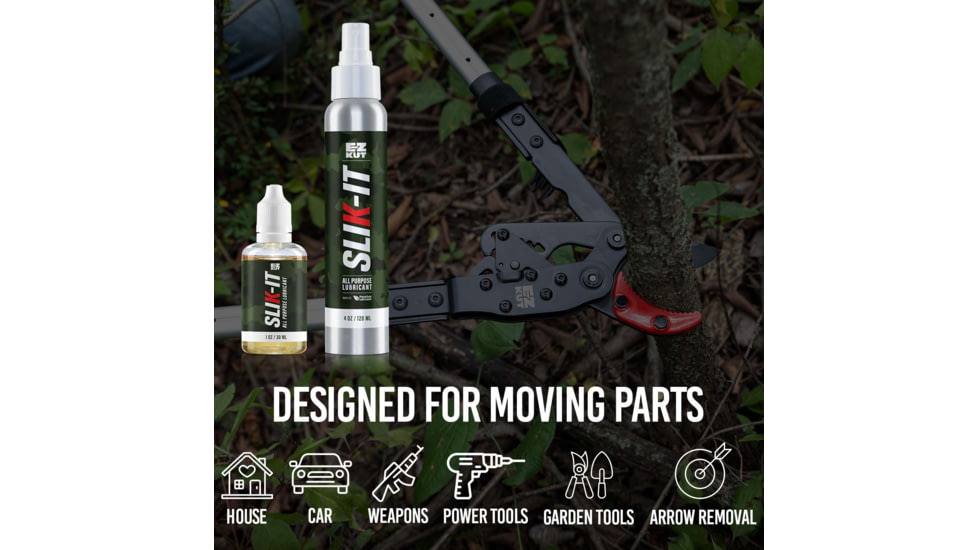 EZ Kut Slik-It All Purpose Lubricant, 1oz, Grey, Small, SLK01