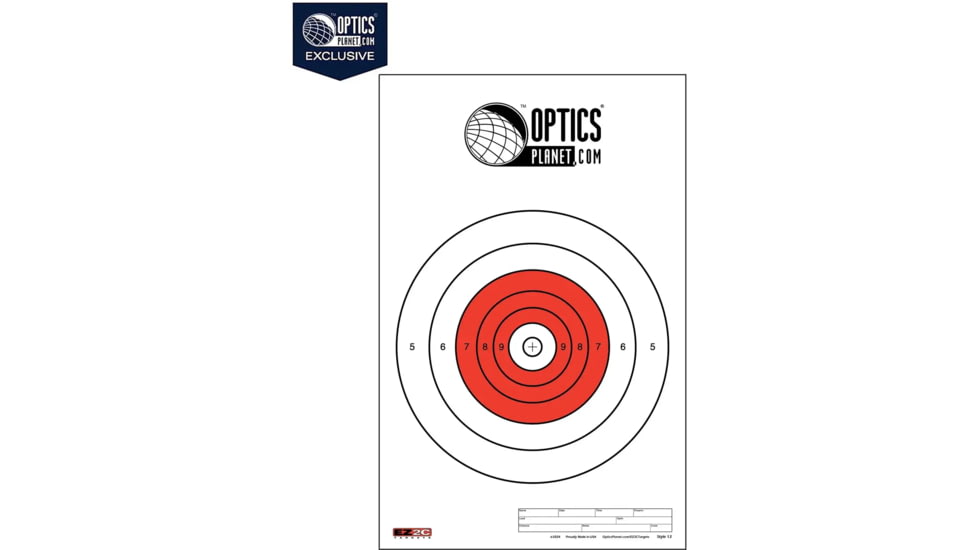 OpticsPlanet Exclusive EZ2C Targets Style 12