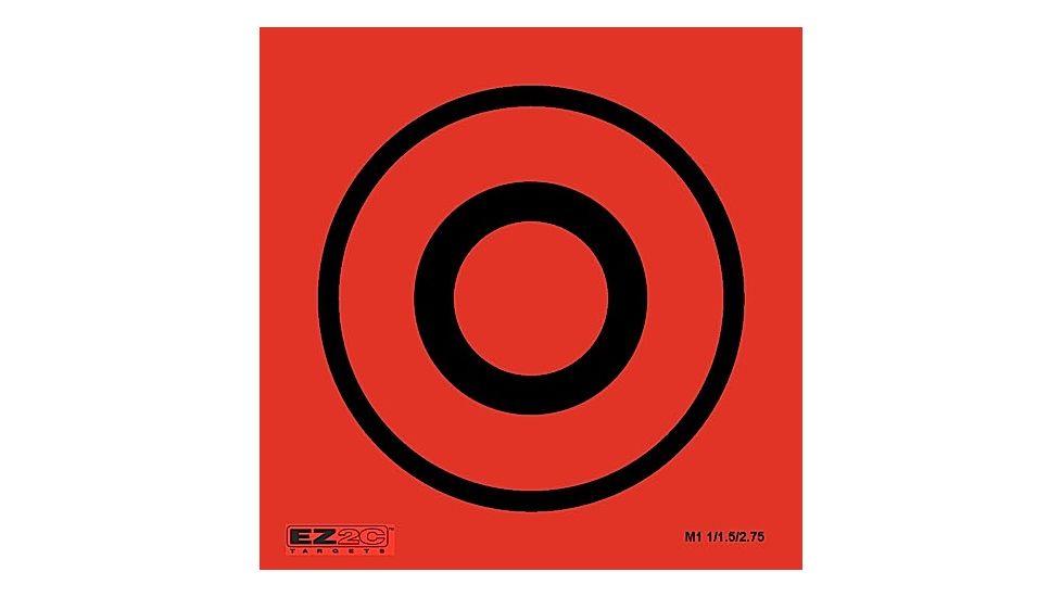 EZ2C Targets Style 1 Mini Targets,3.5x3.5in,Pack of 25 EZ2CM01