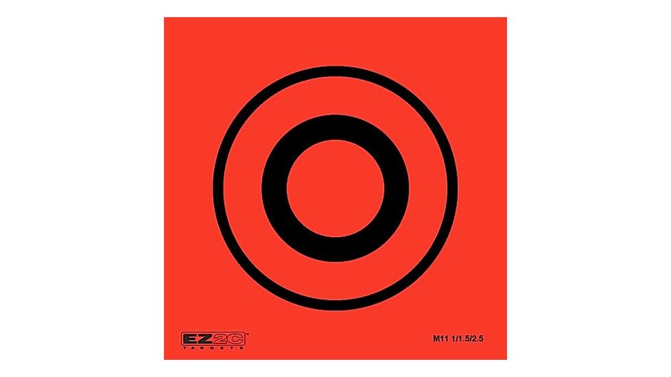 EZ2C Targets Style 11 Mini Targets,3.5x3.5in,Pack of 25 EZ2CM11