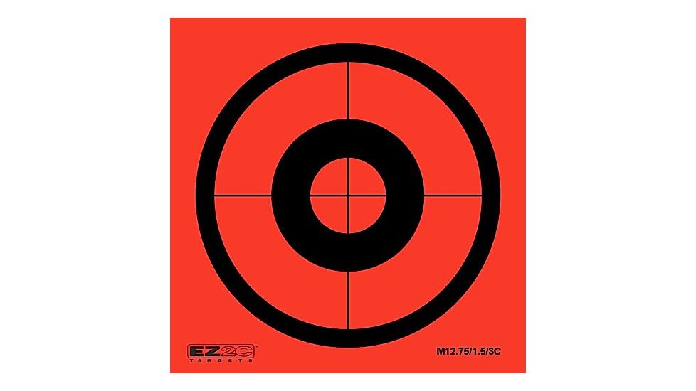 EZ2C Targets Style 12 Mini Targets,3.5x3.5in,Pack of 25 EZ2CM12