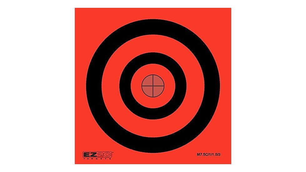 EZ2C Targets Style 7 Mini Targets,3.5x3.5in,Pack of 25 EZ2CM07