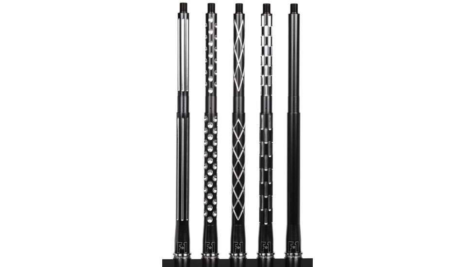 Watchtower Firearms 16in .223 Wylde Nitride Dimple Fluted Barrel, Black, BRL-16-BN-DMP-223