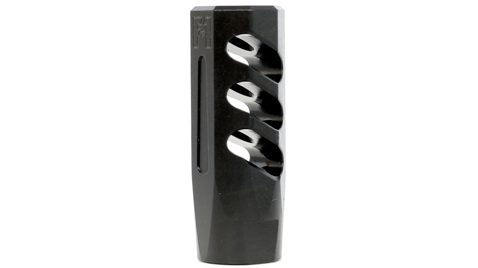 Watchtower Firearms Compensator Muzzle Brake 5.56, Flat, Black, CMB-556-FB