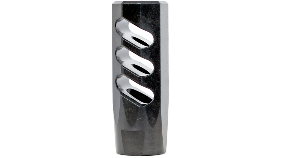 Watchtower Firearms Compensator Muzzle Brake 5.56, Flat, Black, CMB-556-FB