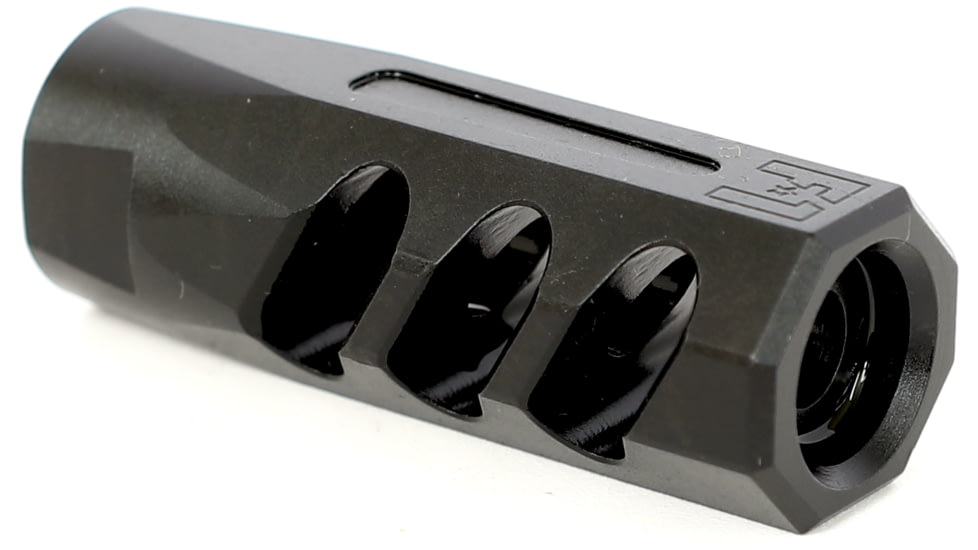 Watchtower Firearms Compensator Muzzle Brake 5.56, Flat, Black, CMB-556-FB