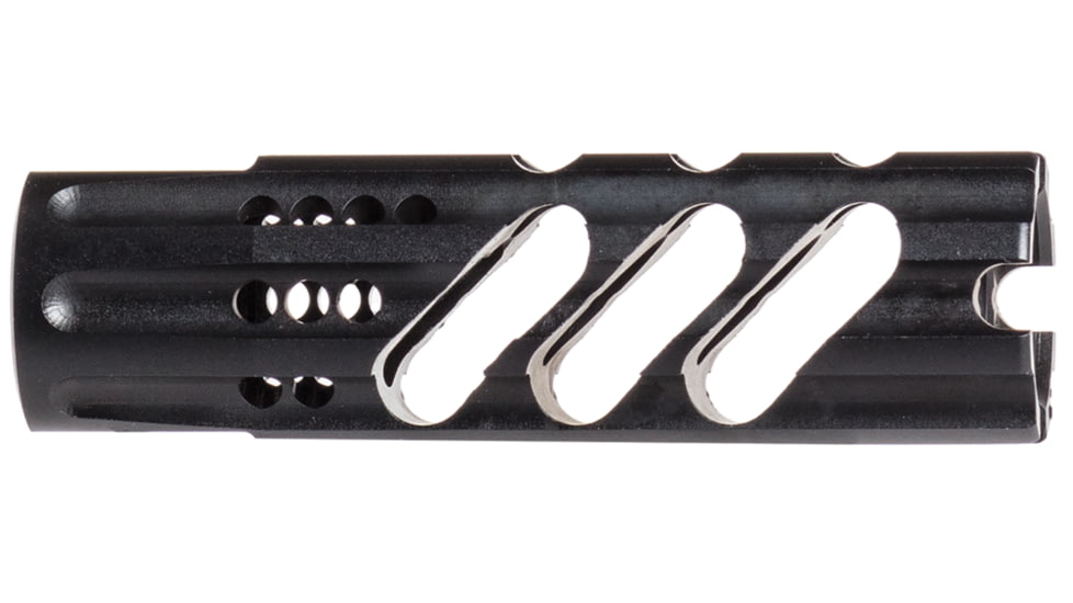 Watchtower Firearms Dragon Slay AR Muzzle Brake, 308/5.56 Cal, 5/8x24, PVD Coated, Black Nitride, DS-308-BN