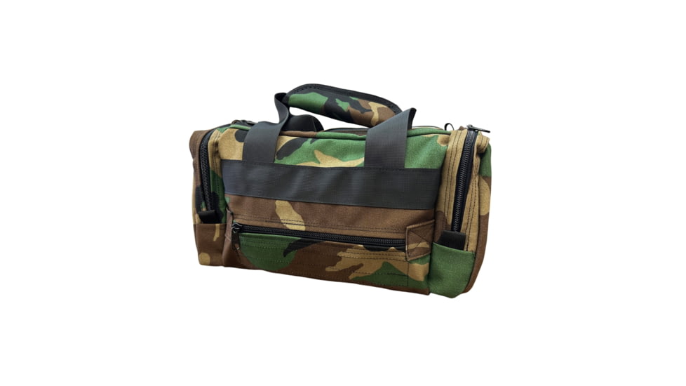 Lynx Defense Pistol Range Duffel Bags, 13 inch Long, M81 Woodland, 13x10x8 inch, f45136