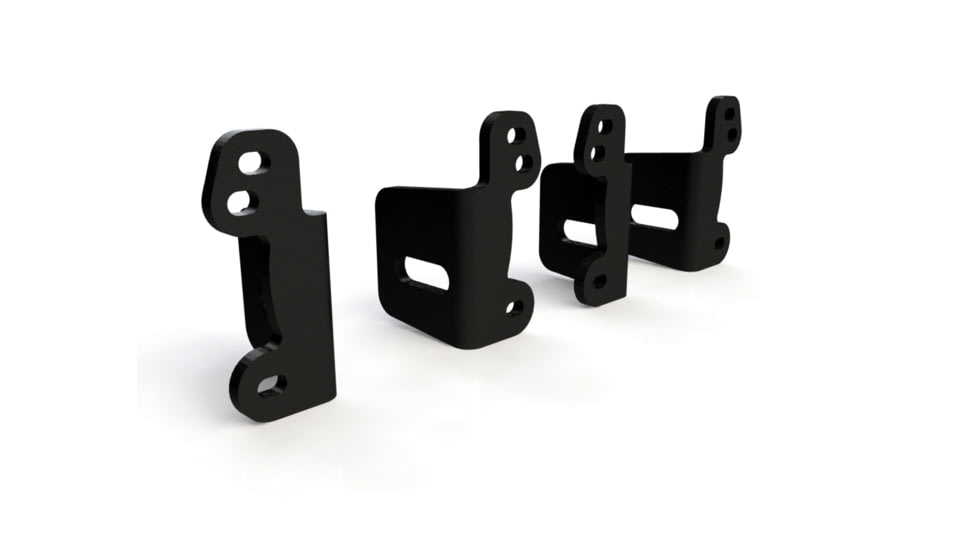 Denali Electronics Fog Light Mount - Jeep Wrangler Jk 10-18 DE8105E6, 7596449267896