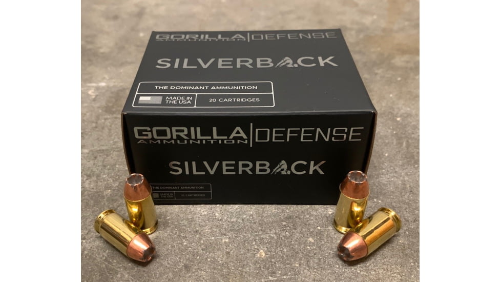 Gorilla Ammunition .380 ACP 90 Grain Speer Gold Dot Rifle Ammo, 20 Rounds, Copper, 20 Rounds, gpf-24573