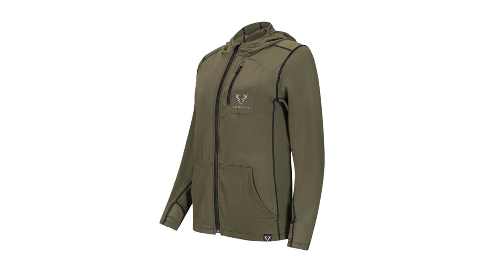 Forloh SolAir Technical Hoodie - Womens, Forloh Green, XL, 20620-FG-XL