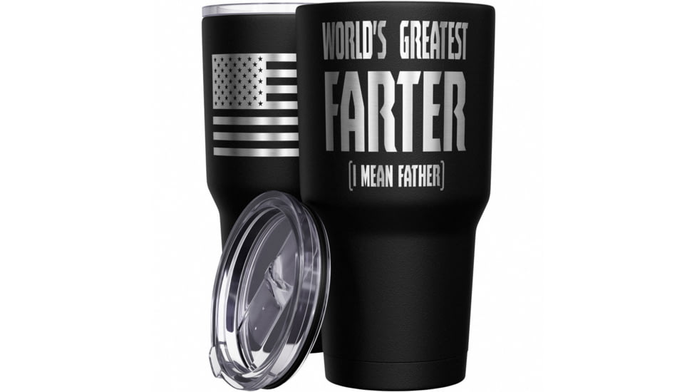 We the People Holsters Worlds Greatest Farter Stainless Steel Tumbler 72515A02, 6543440805986