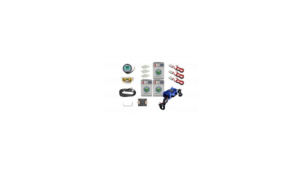Big Battery Inc. 48V 4.8kWh Lithium Golf Cart 90Ah Battery Kit 3X EAGLE 2 1.63kWh LifePo4 Batteries 84AB78CD, 65468