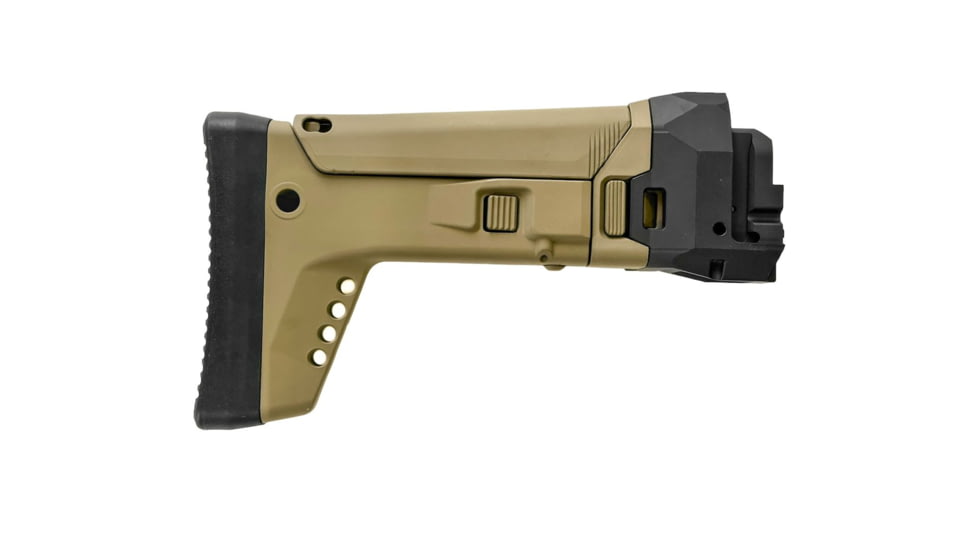 F5 MFG CZ Bren 2 Modular Stock System &amp; MSS Adapter, Flat Dark Earth, 3in x 6in x10 in, F5-MSSCZB2-FDE