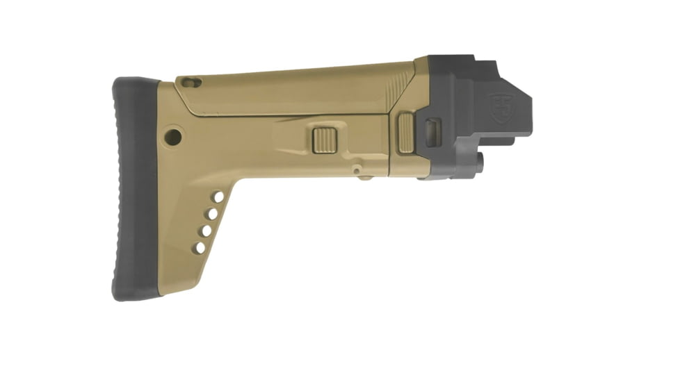 F5 MFG Foxtrot Mike Modular Stock System, Flat Dark Earth, 3in x 6in x10 in, F5-MSSFM-FDE