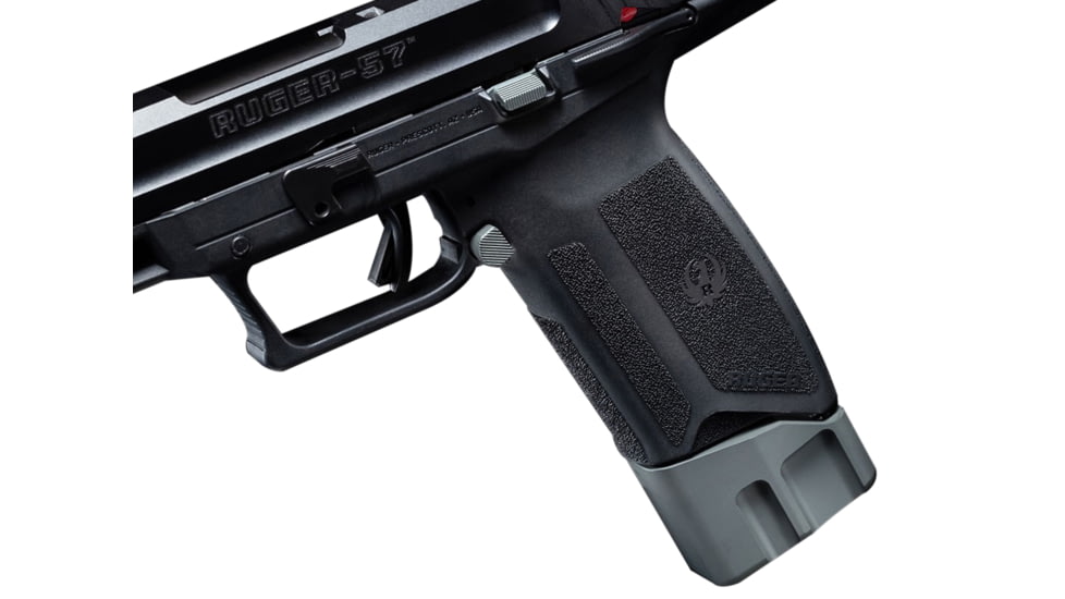 EDEMO F5 MFG Magazine Extention, Ruger 57, 5.7x28mm, +5 Rounds, Black, F5-R57P5SEM-BLK, EDEMO3