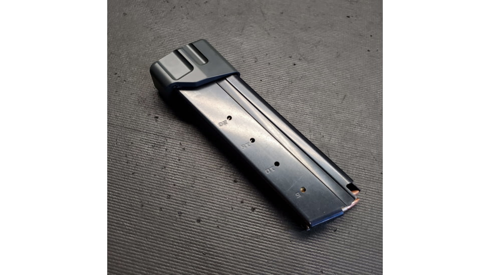 EDEMO F5 MFG Magazine Extention, Ruger 57, 5.7x28mm, +5 Rounds, Black, F5-R57P5SEM-BLK, EDEMO3