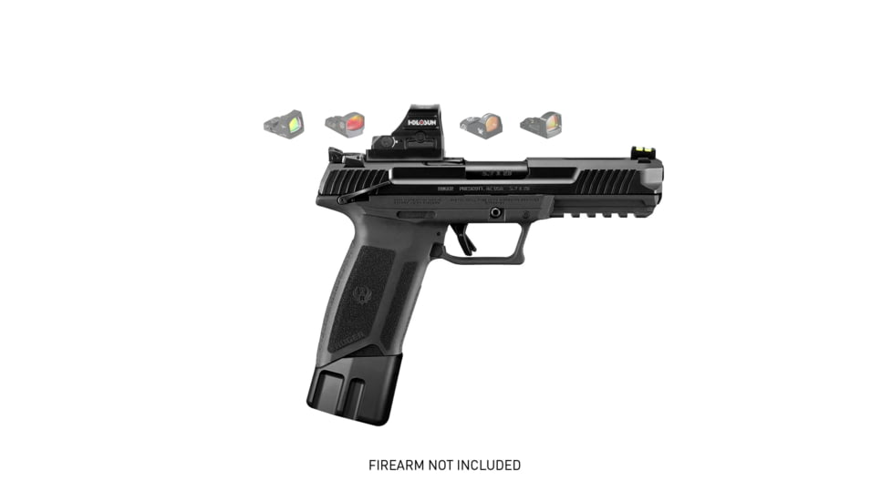 USED F5 MFG Magazine Extention, Ruger 57, 5.7x28mm, +5 Rounds, w/Optics Plate Kit, Black, F5-R57P5OP-BLK, EDEMO1, Used, Condition Fair, Missing Item