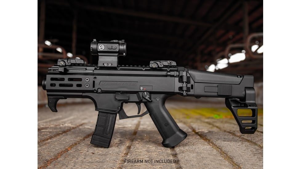 F5 MFG Modular Brace System for CZ Scorpion with Cyberarm, Black, F5-MBSCZCYA-BLK