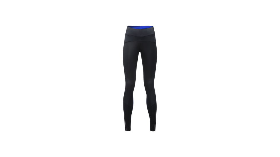 GOREWEAR R5 Womens GORE-TEX INFINIUMTM Running Tights in Black/Ultramarine Blue XL 16-18 Form fit Windproof 94A4B7DA, 100660-BL-XL