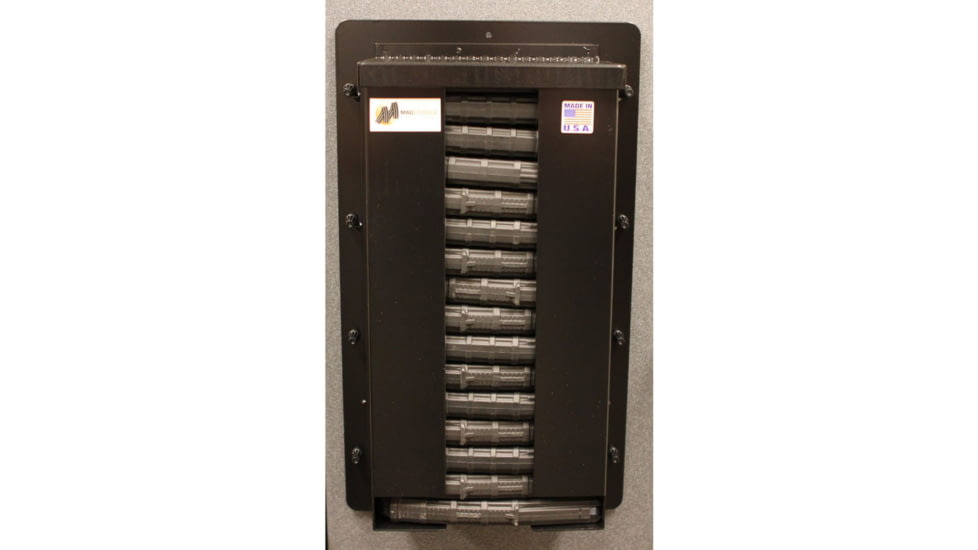 Mag Storage Solutions AR-15 STEEL MAGAZINE DISPENSER - BLACK, UP TO 17 STEEL/ALUM MAGS 8C2DB6FE, MSSPZD15