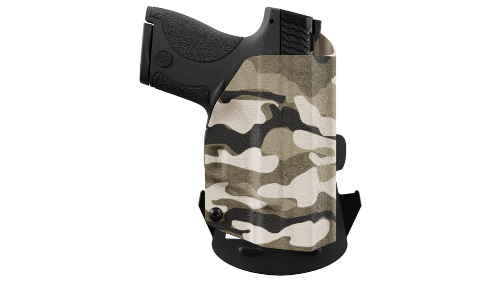 We the People Holsters Tan Camo Kydex Owb Paddle Holster Custom Designed Paddle 428E216F, 781761708124