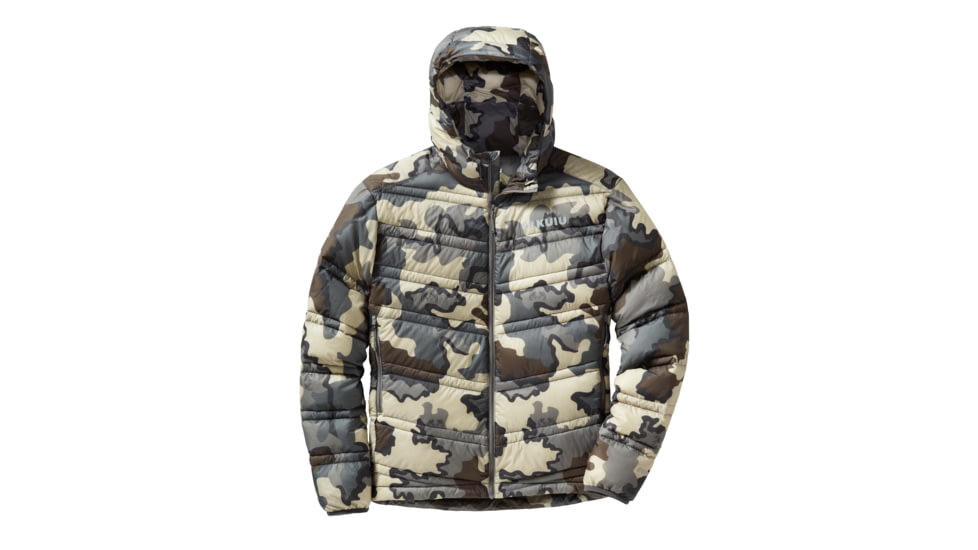 KUIU Outlet Super Down ULTRA Hooded Hunting Jacket in Vias Size 3XL FDC853A0, Vias, 3XL, Toray, Adult, Male, 7556196663454