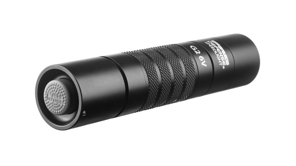FAB Defense 6 Volt Tactical CR123 590 Lumens LED Flashlights, Black, FX-SPEED6