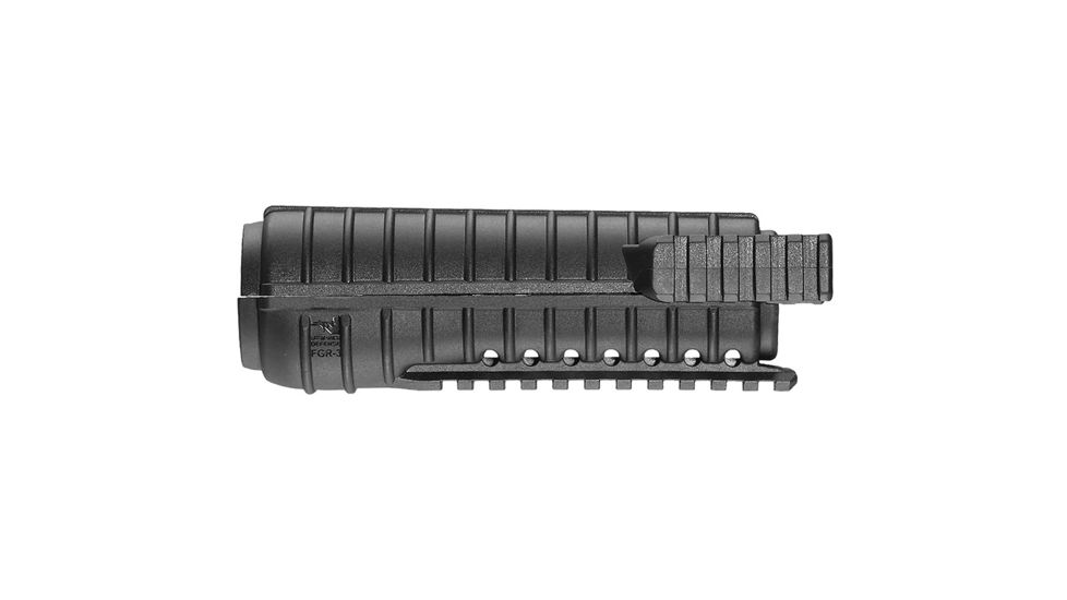 FAB Defense Polymer AR-15/M4 Picatinny 3 Rail Handguard Gun Grip, Black, FX-FGR3