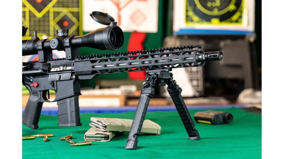 TRYBE Defense Custom AR Kit, 5.56x45mm NATO, 6-24x50mm FFP Rifle Scope, BCG-NB-ENH-KIT1