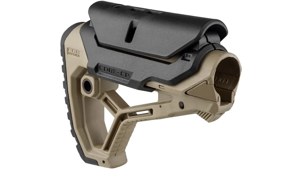 FAB Defense Cheek Riser for GL-Core Buttstock , Skeleton Style, Black, FX-GCCPB