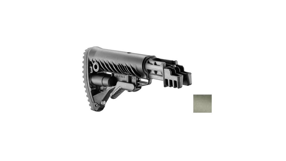 FAB Defense Collapsible Buttstock Tube for AK 47 (Polymer Tube), OD Green FX-RBTK47FKG