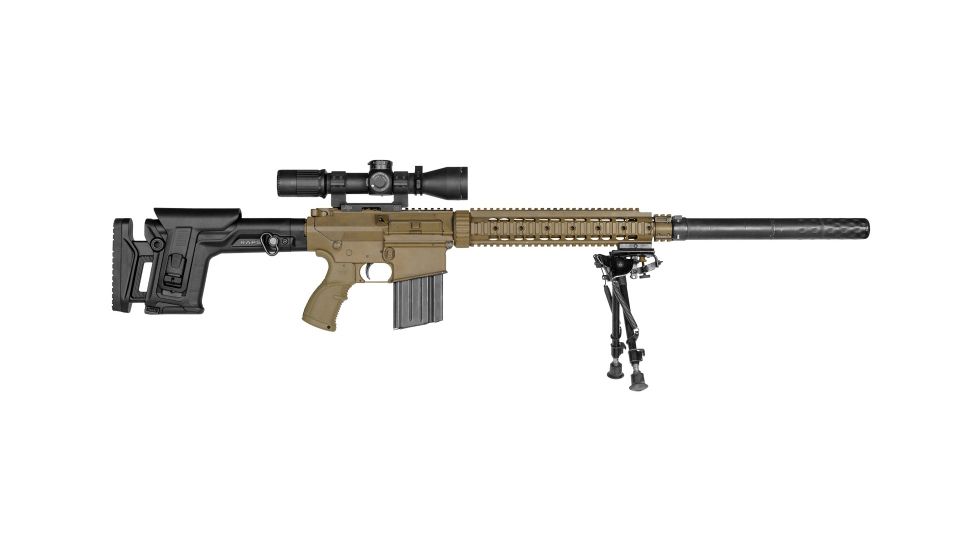 FAB Defense Rapid Adjustable Precision Buttstock, RAPS, LOP, 1Latch System, Black, FX-RAPS