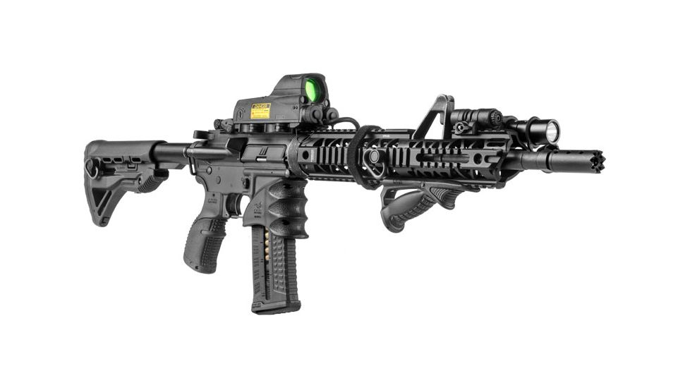 FAB Defense PTK VTS Foregrip/Thumb Support Combo, Black, FX-PTKCB