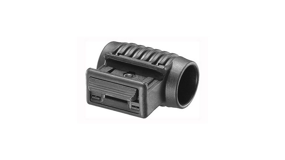 FAB Defense Tactical 1inch Flashlight Side Mount, Black, FX-PLSB