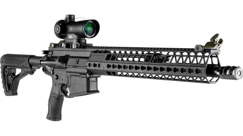 FAB Defense Top Mounted Deployable Front and Rear Sight for Left Hand, OD Green, fx-frbsoslhg