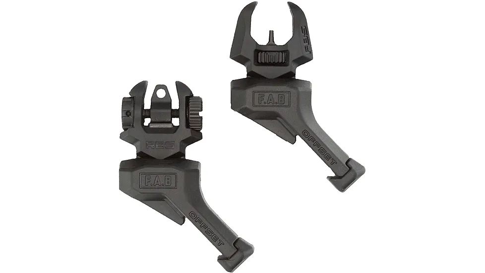 FAB Defense Top Mounted Deployable Front and Rear Sight for Right Hand