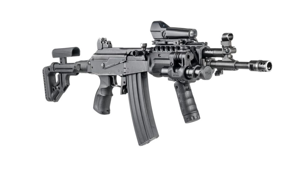 FAB Defense IWI Galil Picatinny Combat Handguards, 7.32in, Black, FX-PRGB