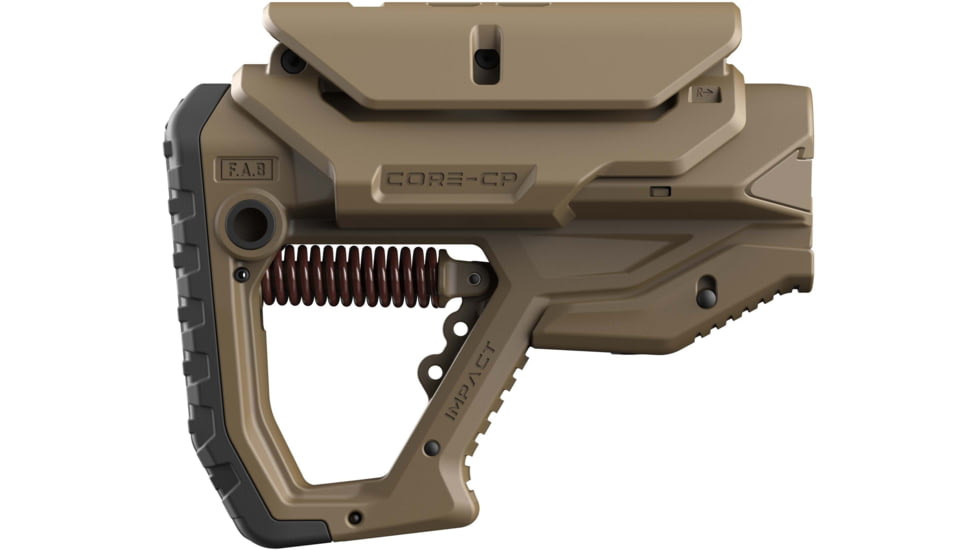 FAB Defense GL-Core Impact CP Buttstock, AR15, Flat Dark Earth, fx-cimpactcpt