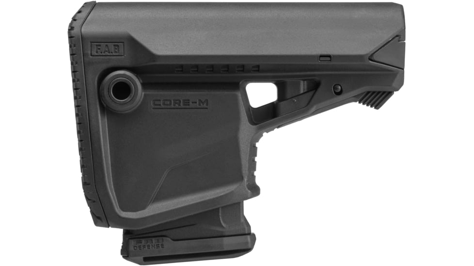 FAB Defense GL CORE MAG - M4 Survival Buttstock w/ Built-in Mag Carrier, Black, fx-glcoremagb