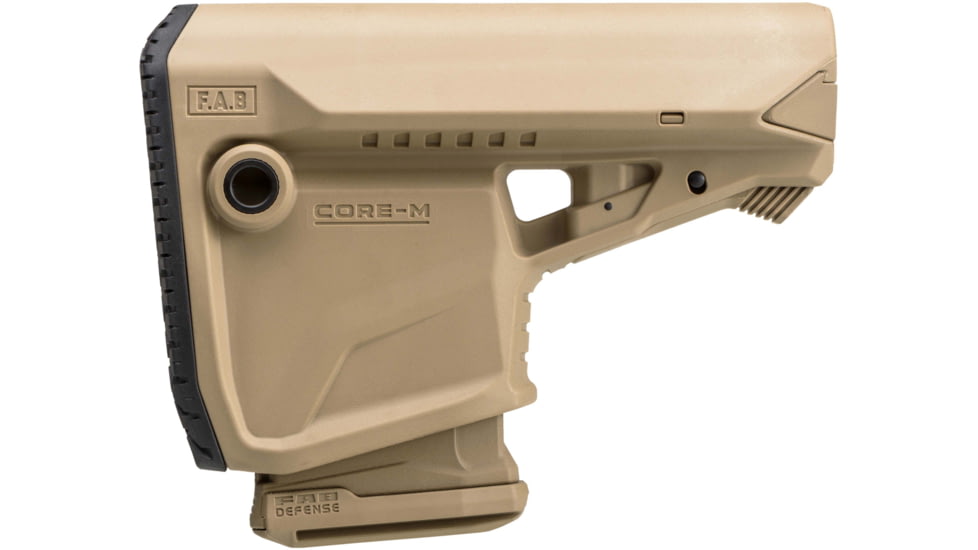 FAB Defense GL CORE MAG - M4 Survival Buttstock w/ Built-in Mag Carrier, Flat Dark Earth, fx-glcoremagt