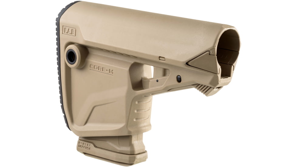 FAB Defense GL CORE MAG - M4 Survival Buttstock w/ Built-in Mag Carrier, Flat Dark Earth, fx-glcoremagt