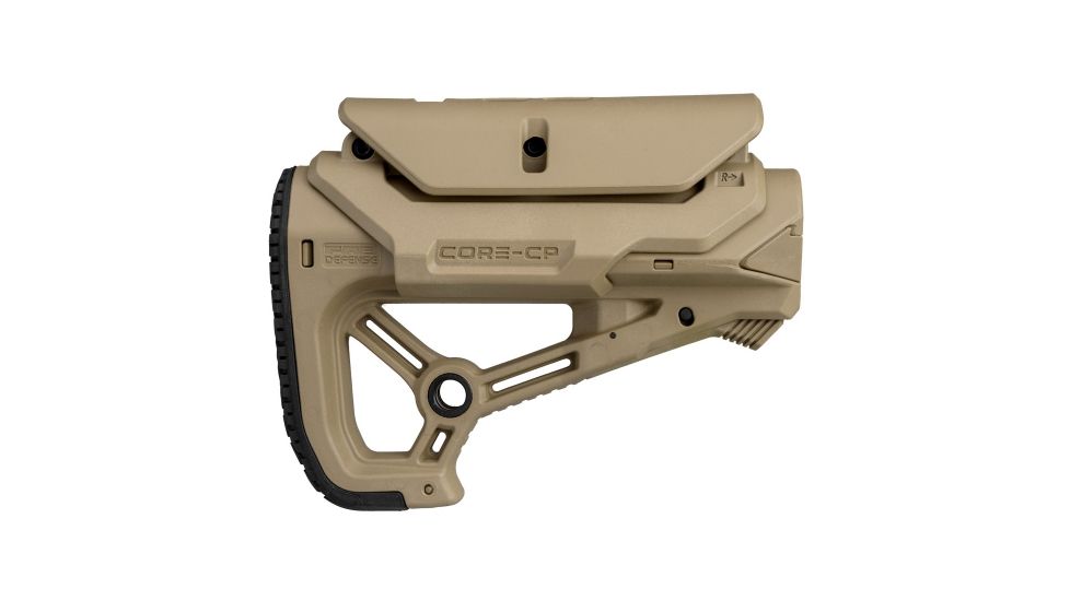 FAB Defense GL-CORE S CP CQB Optimized Combat Stock, Flat Dark Earth, FX-GLCORESCPT